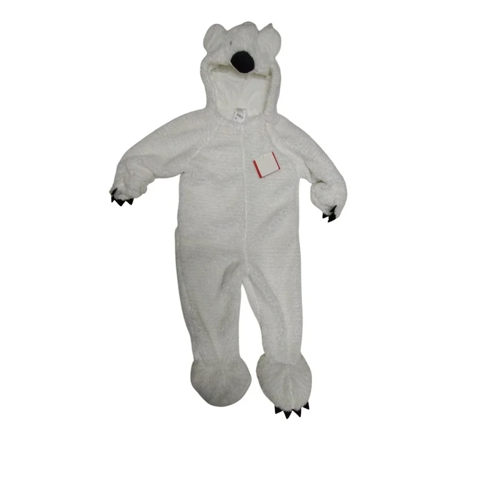 Wondershop Polar Bear Costume 18-24M‎ NWT Plush Winter Christmas Outfit - Picture 3 of 13